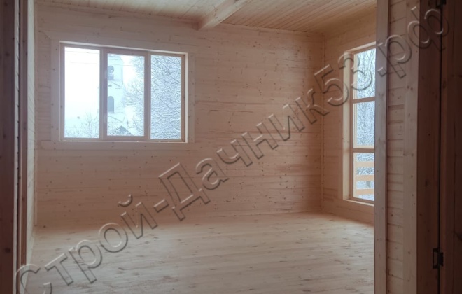 4 Каркасно-щитовой дом Д-34, 9х8м, 72 М², Ярославская область, Некрасовский район, село Диево-Городище. (1)